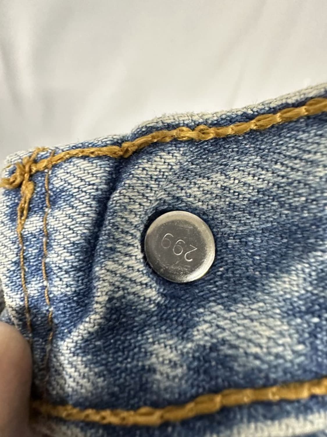 [W14L30] LEVI'S 리바이스818 90s UK 오렌지탭빈티지 상품이미지5