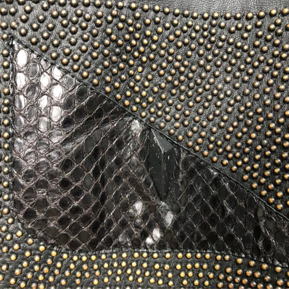 펜디 몬스터 램스킨 래더자켓/50 상품이미지2