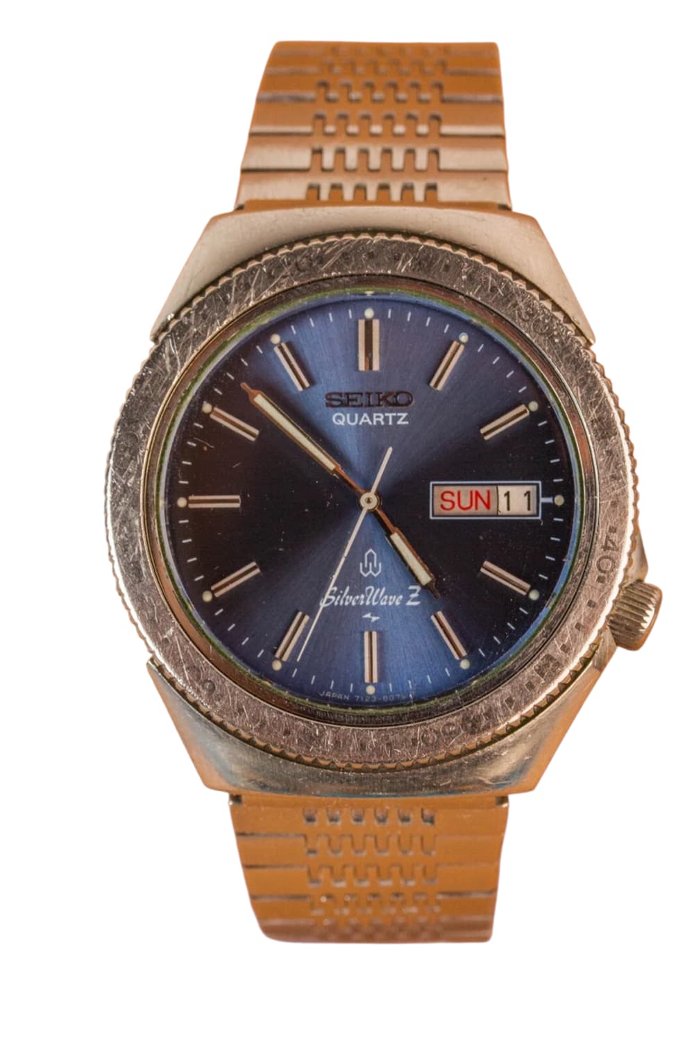 ​[RARE] 세이코 금장 블루 선레이 빈티지
시계  37MM 상품이미지2