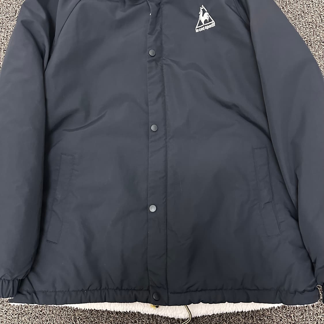 르꼬끄 리버시블 양면 털 후리스 점퍼 자켓 110(2XL) 상품이미지3