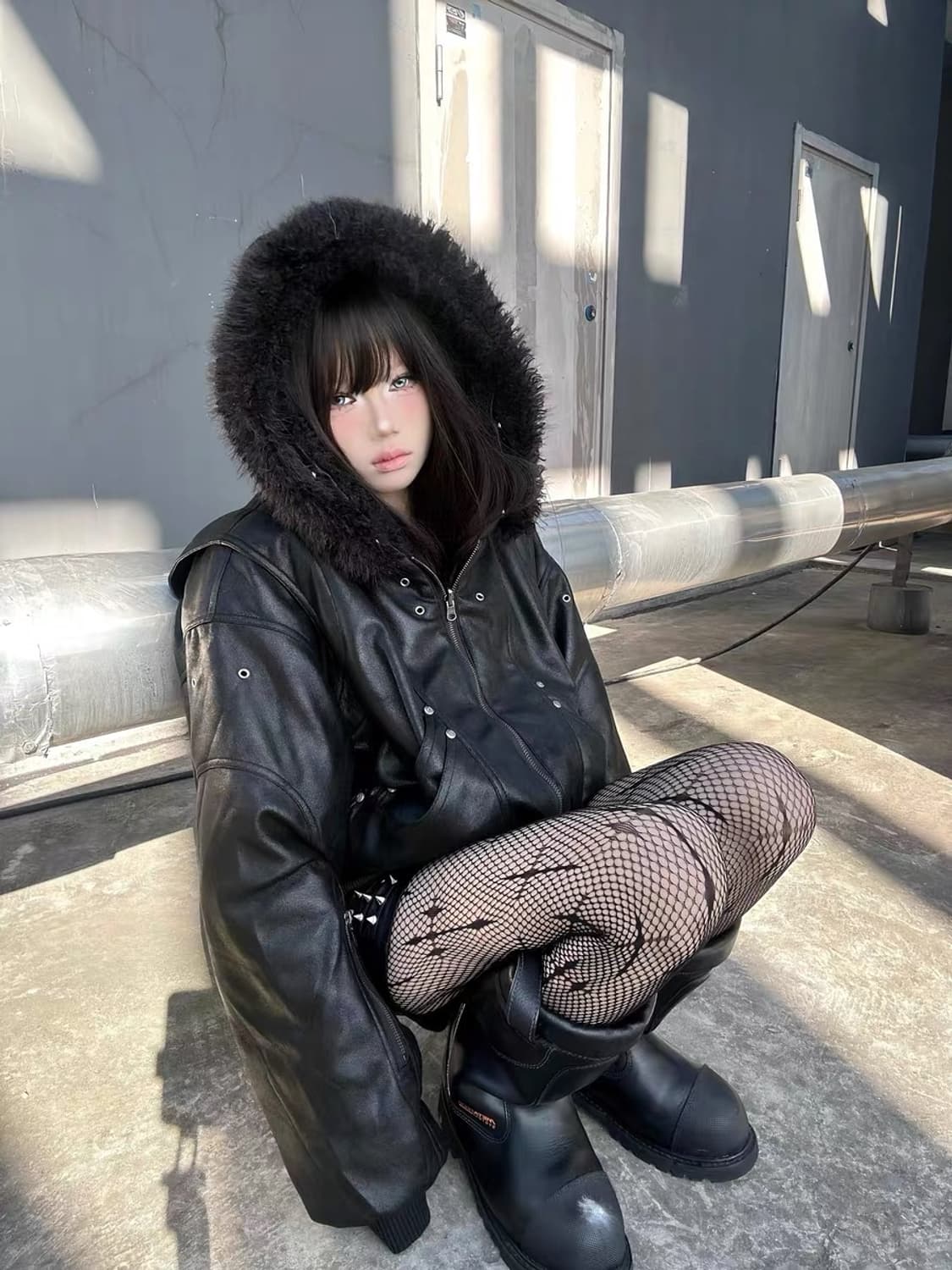 Opium Reversible Hood Jacket 상품이미지4