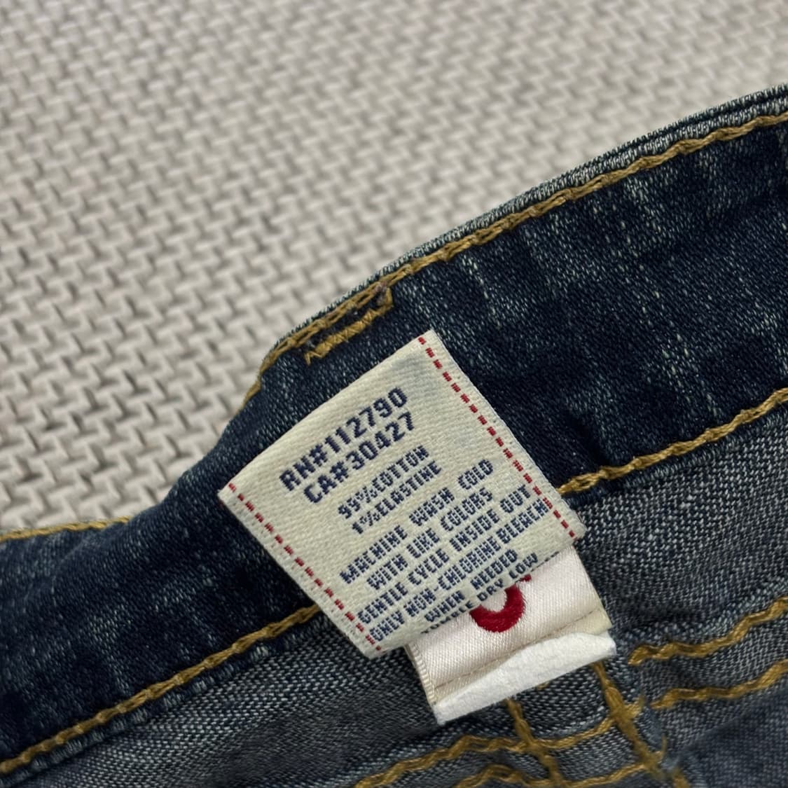 True Religion 빌리 부츠컷 데님팬츠 상품이미지8