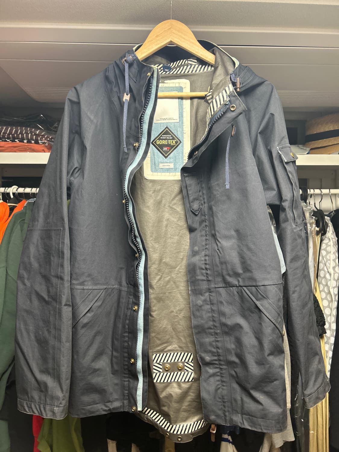 VISVIM 비즈빔 데님믹스 노마드 고어텍스 자켓 2 상품이미지1