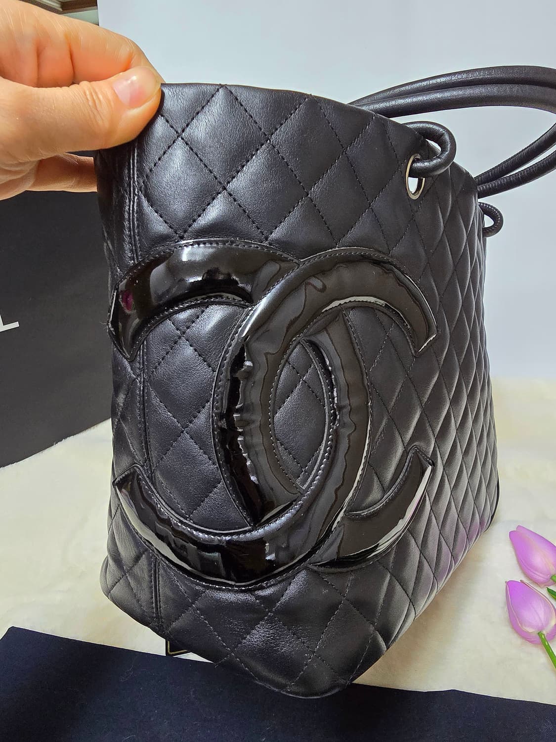 샤넬깜숄더백 라지사이즈 정품 상품이미지2