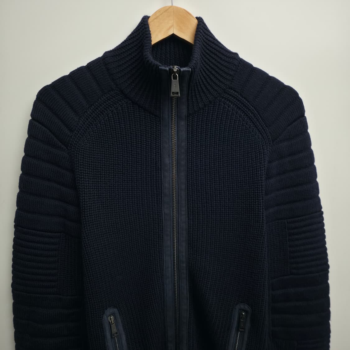 [M] 폴로 랄프로렌 네이비 니트 집업 가디건 상품이미지2