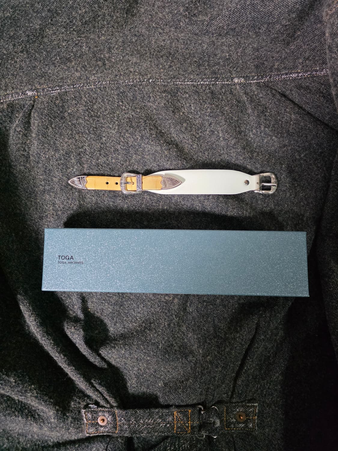 Toga weston double buckle bracelet 상품이미지1