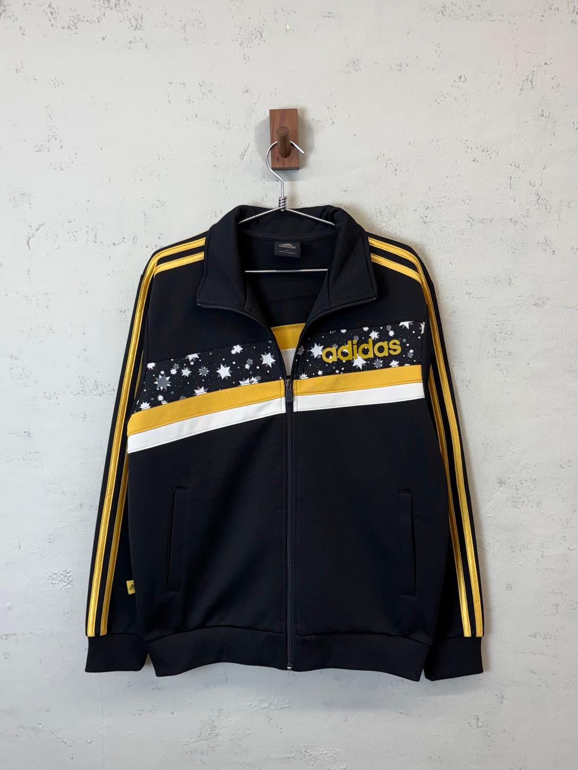 아디다스 빈티지 스타 검금 트랙탑 져지 상품이미지1
