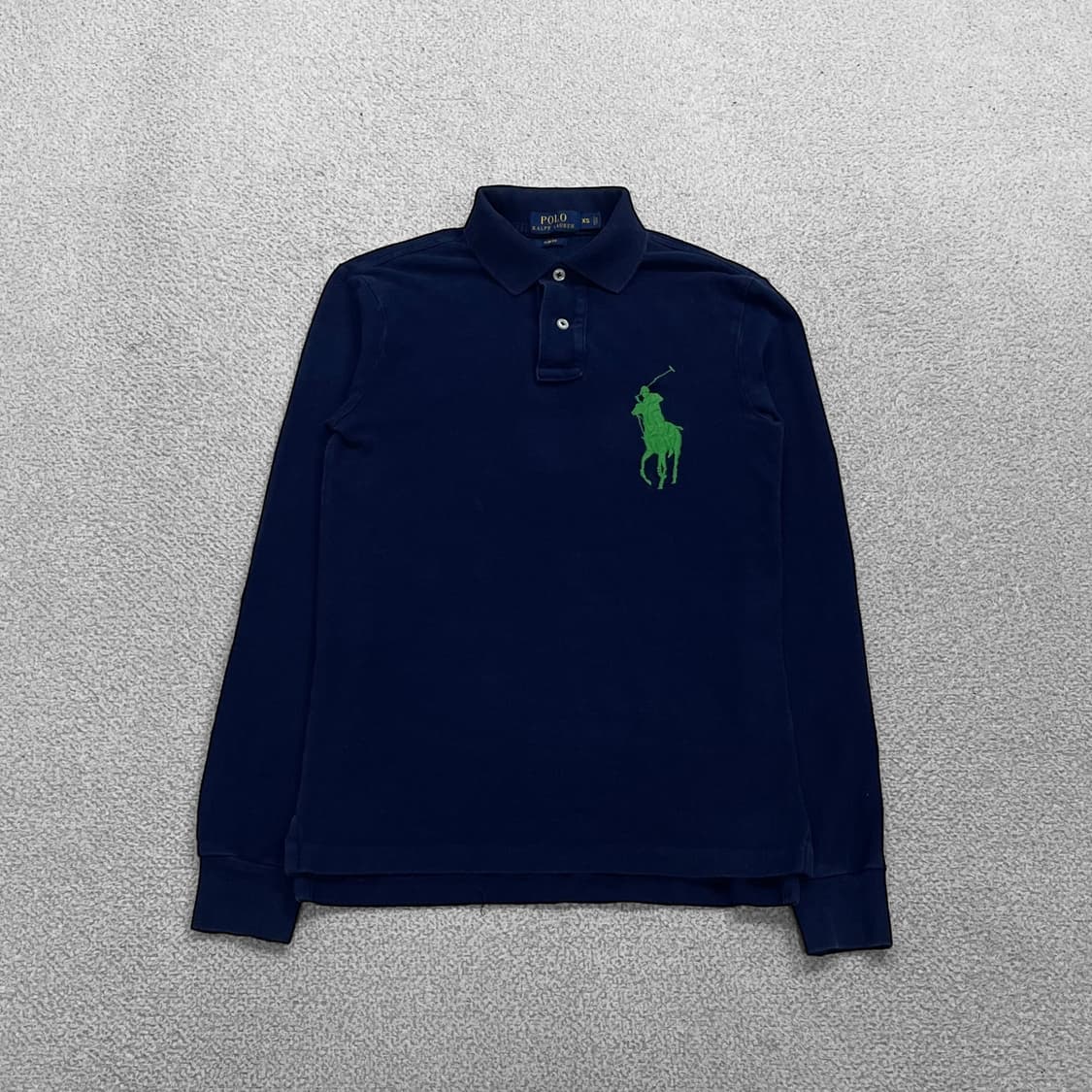 폴로 랄프로렌 빅 포니 카라 롱슬리브 네이비 상품이미지2
