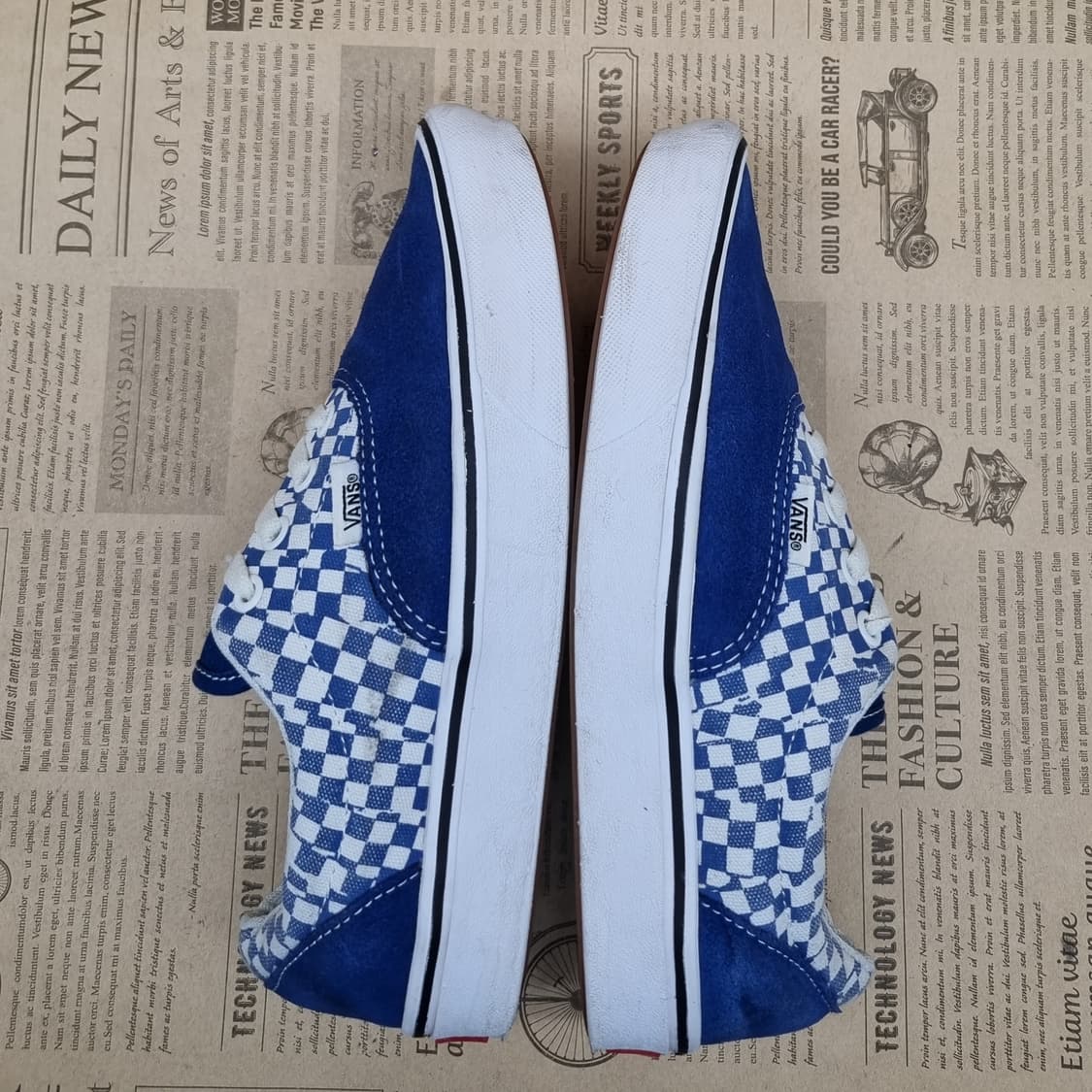 반스 컴피쿠시 티어체크 여성스니커즈240 상품이미지5