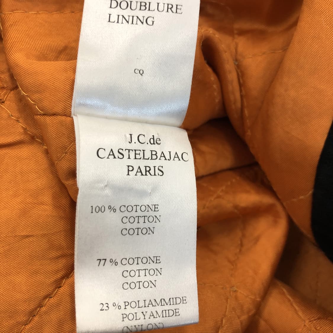 까스텔바작 프랑스 벨루어 무스탕자켓 105  상품이미지7