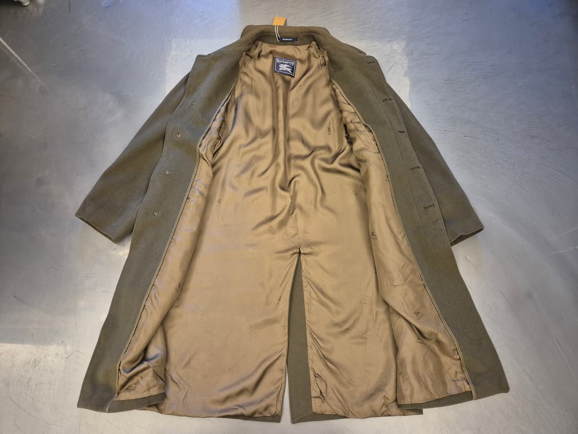 90s 버버리 울 코트 상품이미지4