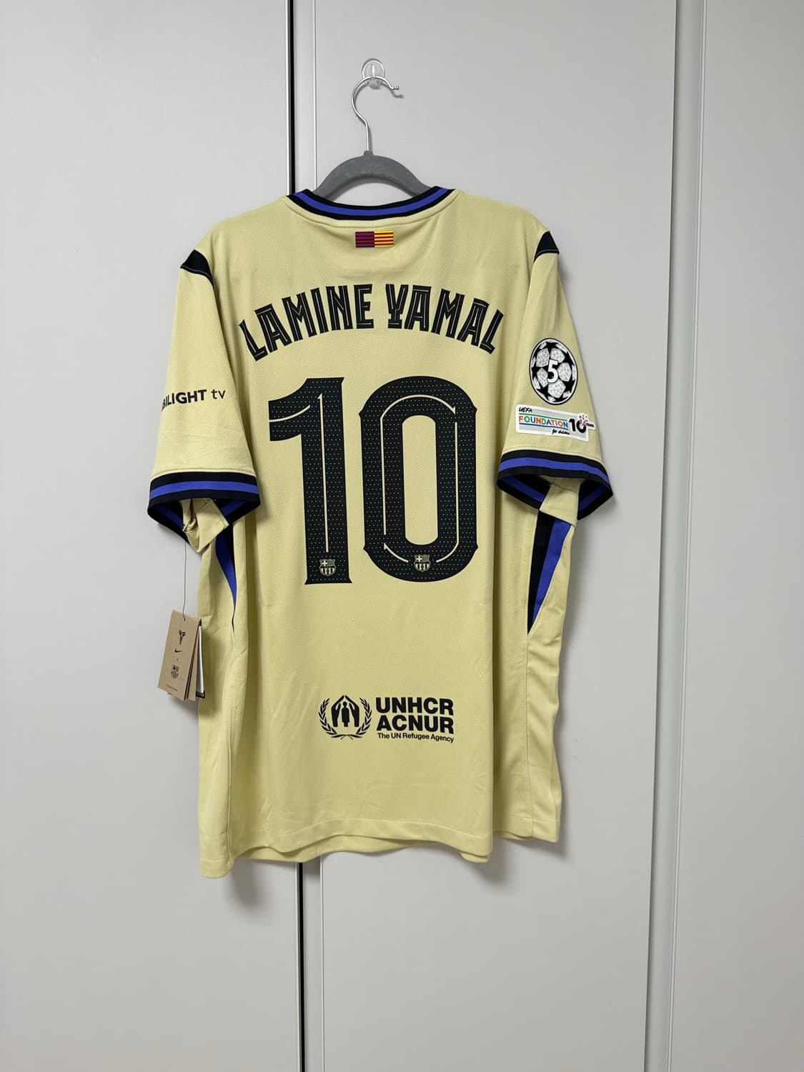 25-26 바르셀로나 어웨이 XL 라민 야말 판매 상품이미지1