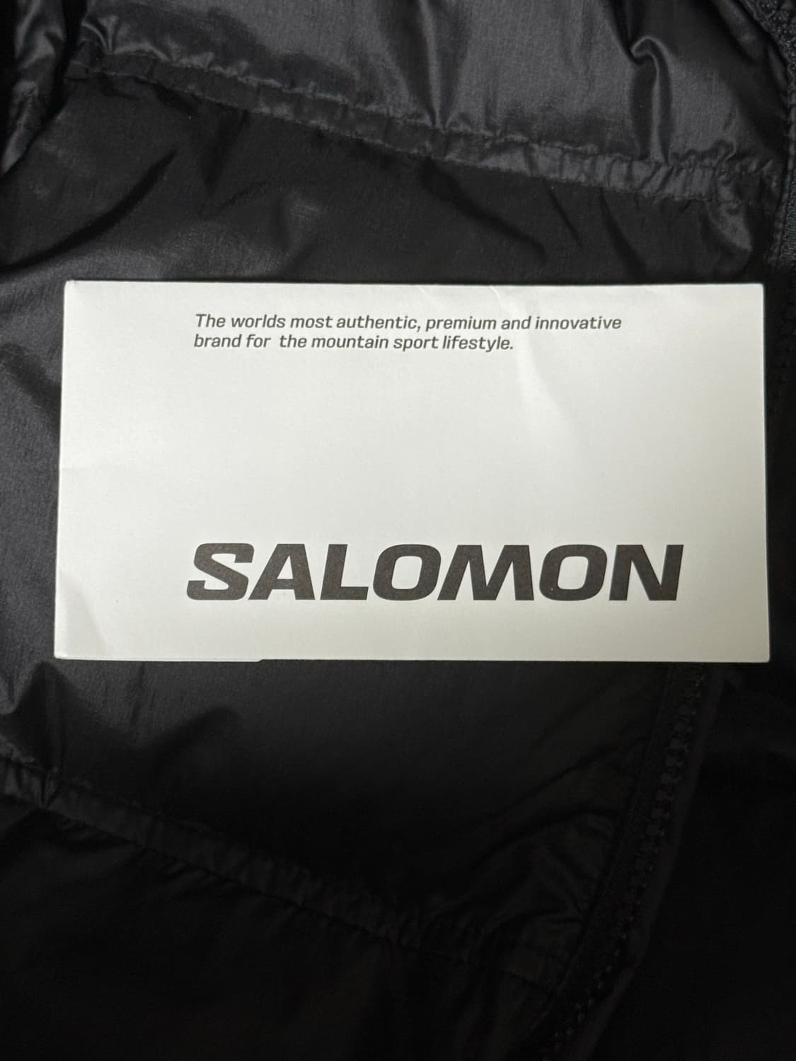 살로몬 컨투어 크롭 다운 자켓_LC3003600 (L) 상품이미지5