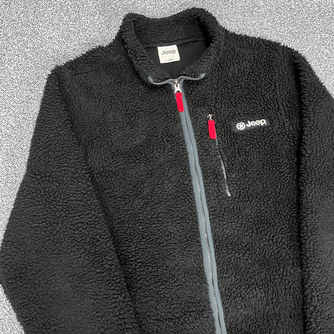 <지프 오버핏 플리스 자켓> No.1381 상품이미지4