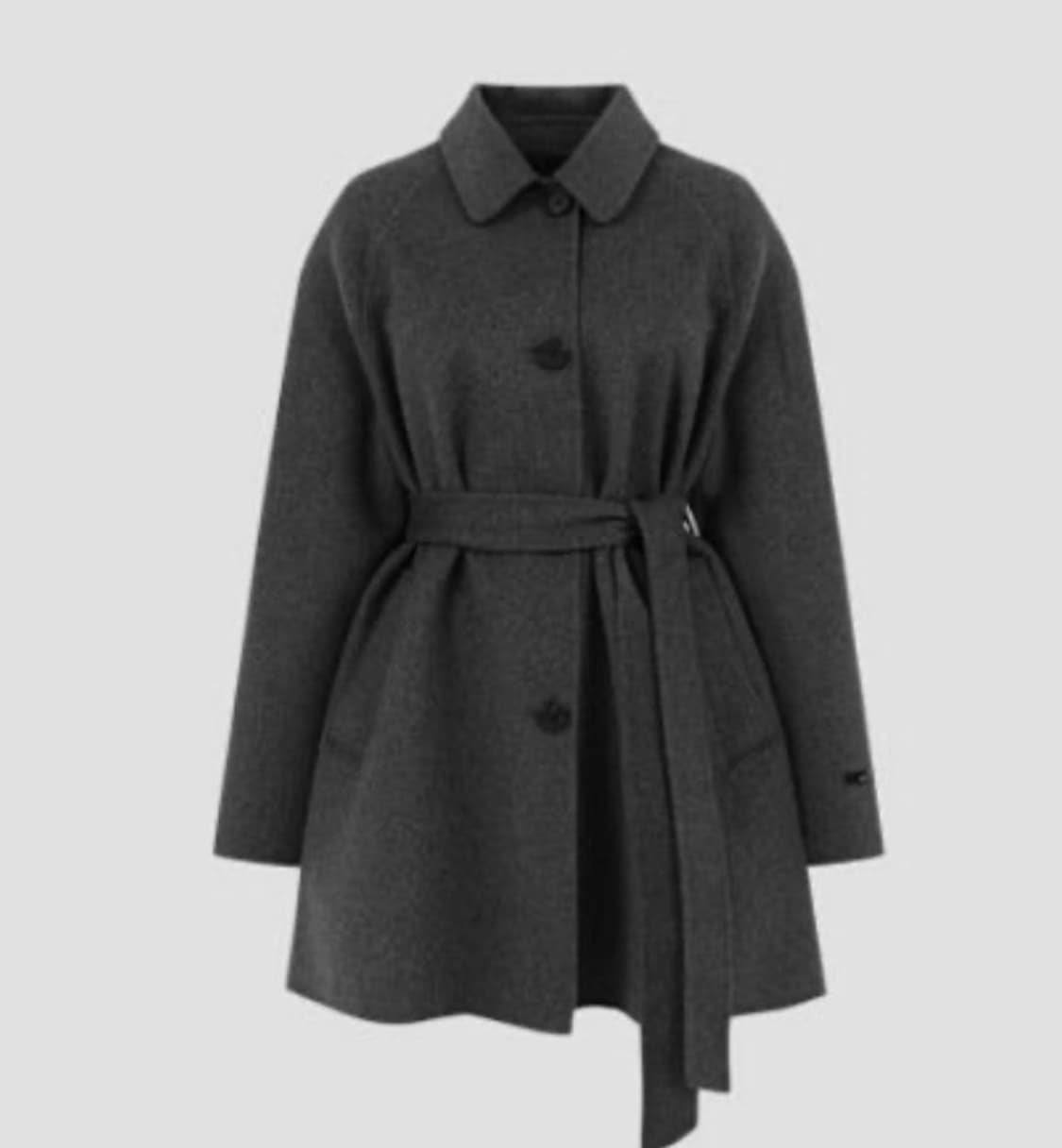 룩캐스트 리앤 울 핸드메이드 하프 코트25FW  상품이미지3