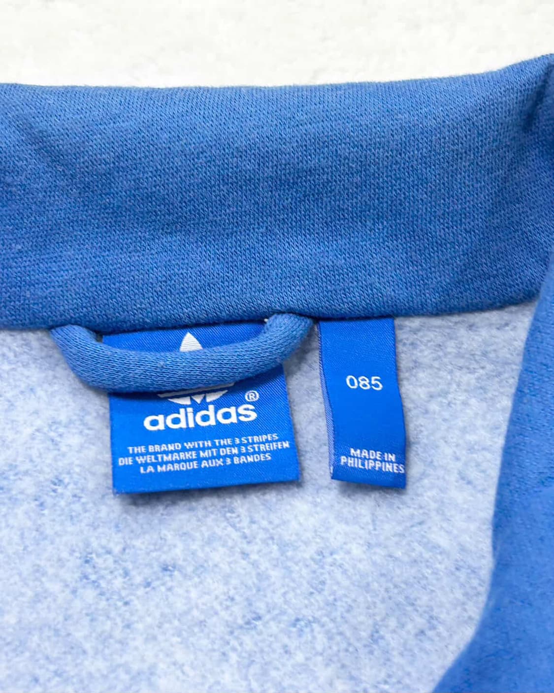 아디다스 빅로고 하늘 코튼져지 상품이미지9