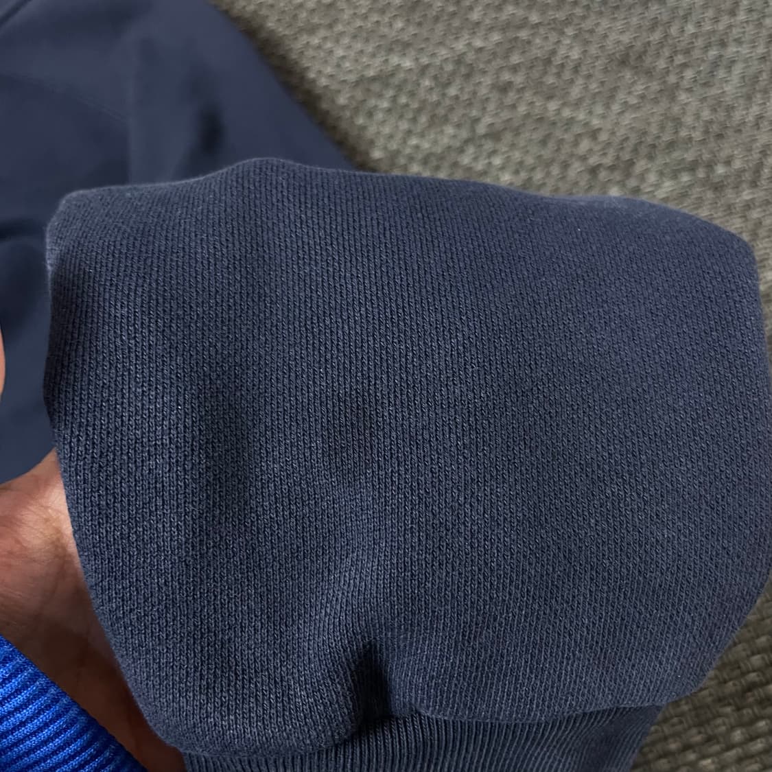 메종키츠네 폭스패치 네이비 맨투맨 M 상품이미지8