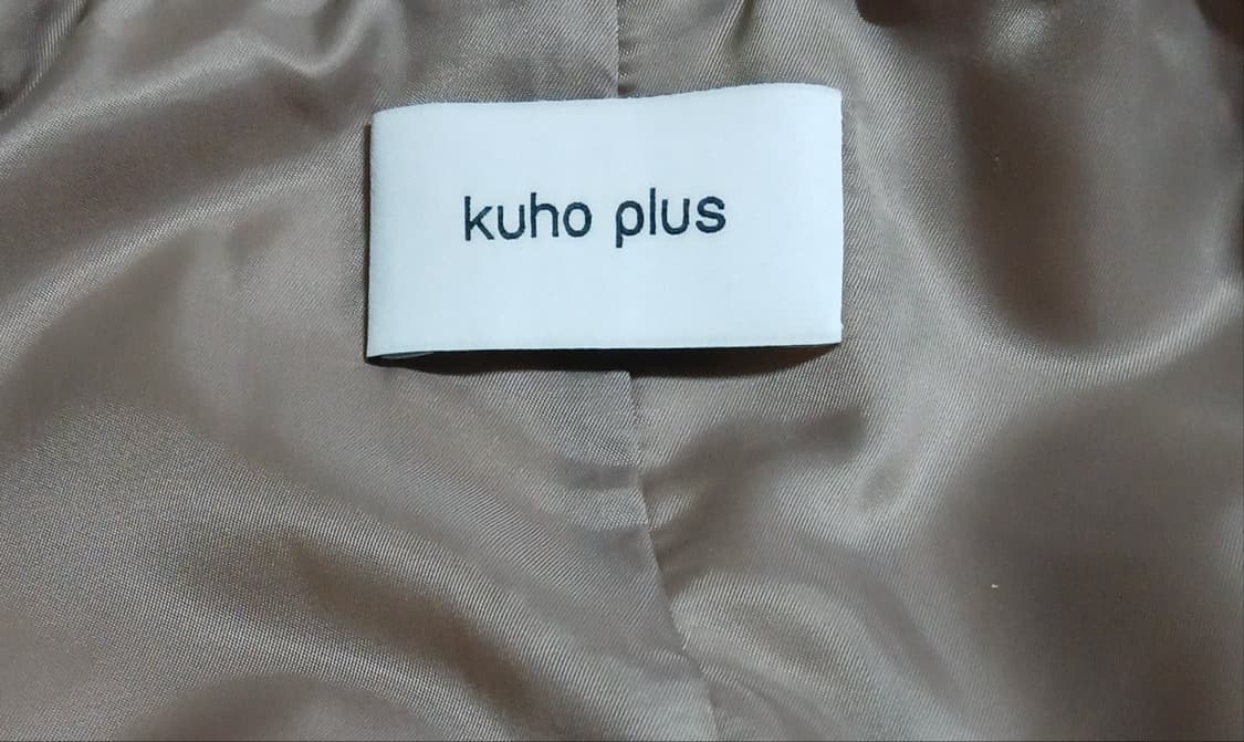 구호플러스 kuho plus 울 원버튼 자켓  상품이미지6