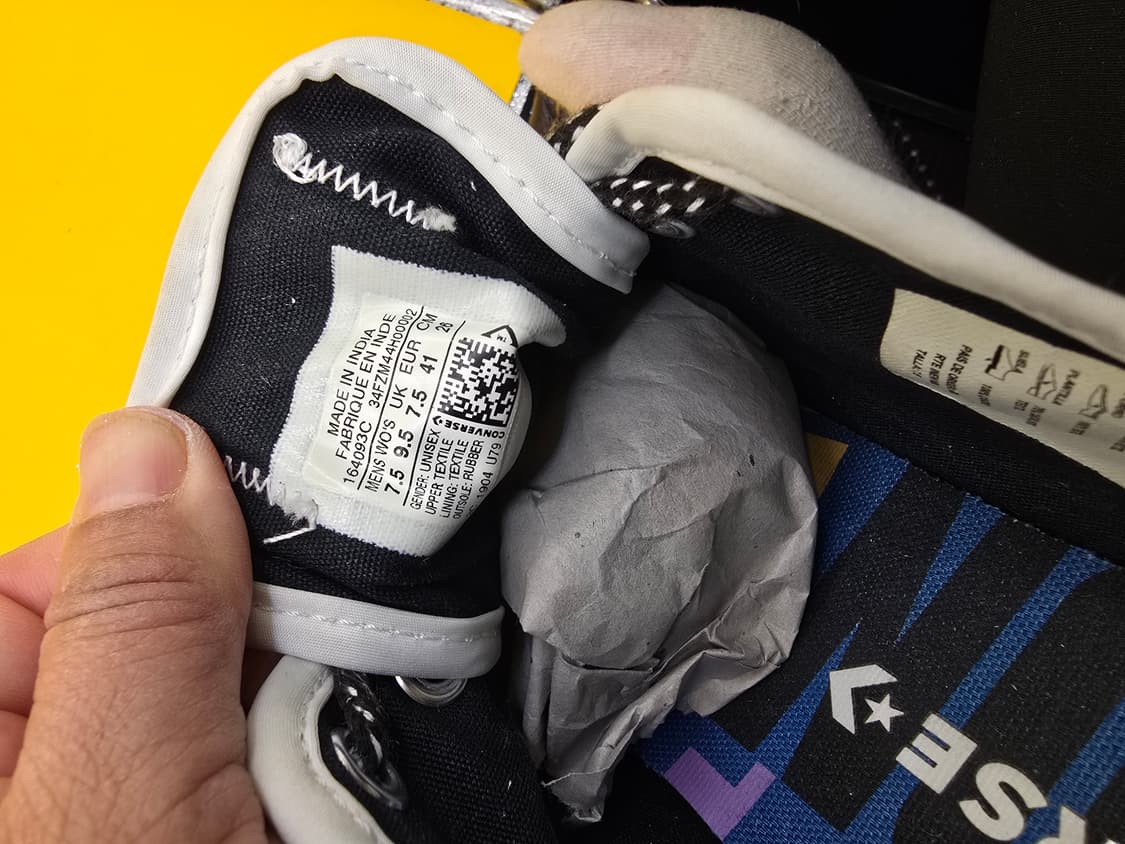 컨버스 올스타 로우 블랙 260 상품이미지8