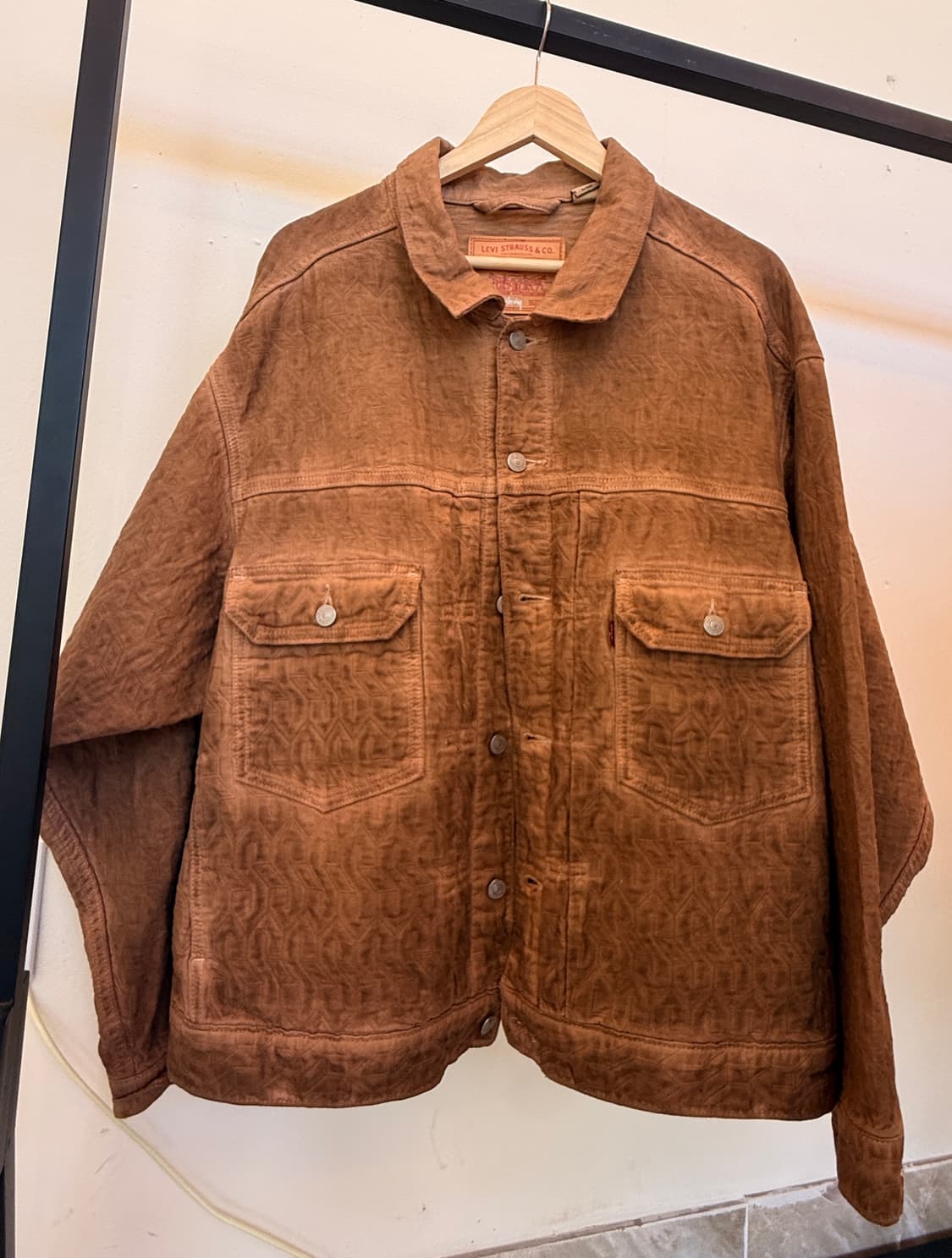  스투시 x 리바이스 자카드 트러커 자켓 Stussy x Levi's ) 상품이미지1
