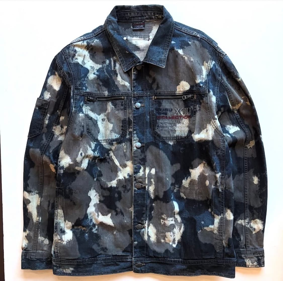 후부 타이다이 워시드 데님자켓 상품이미지1