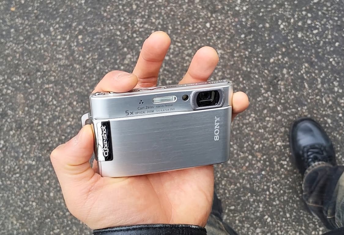 풀구성 소니 사이버샷 T200 SONY DSC-T200 슬라이드 실버디카 상품이미지1