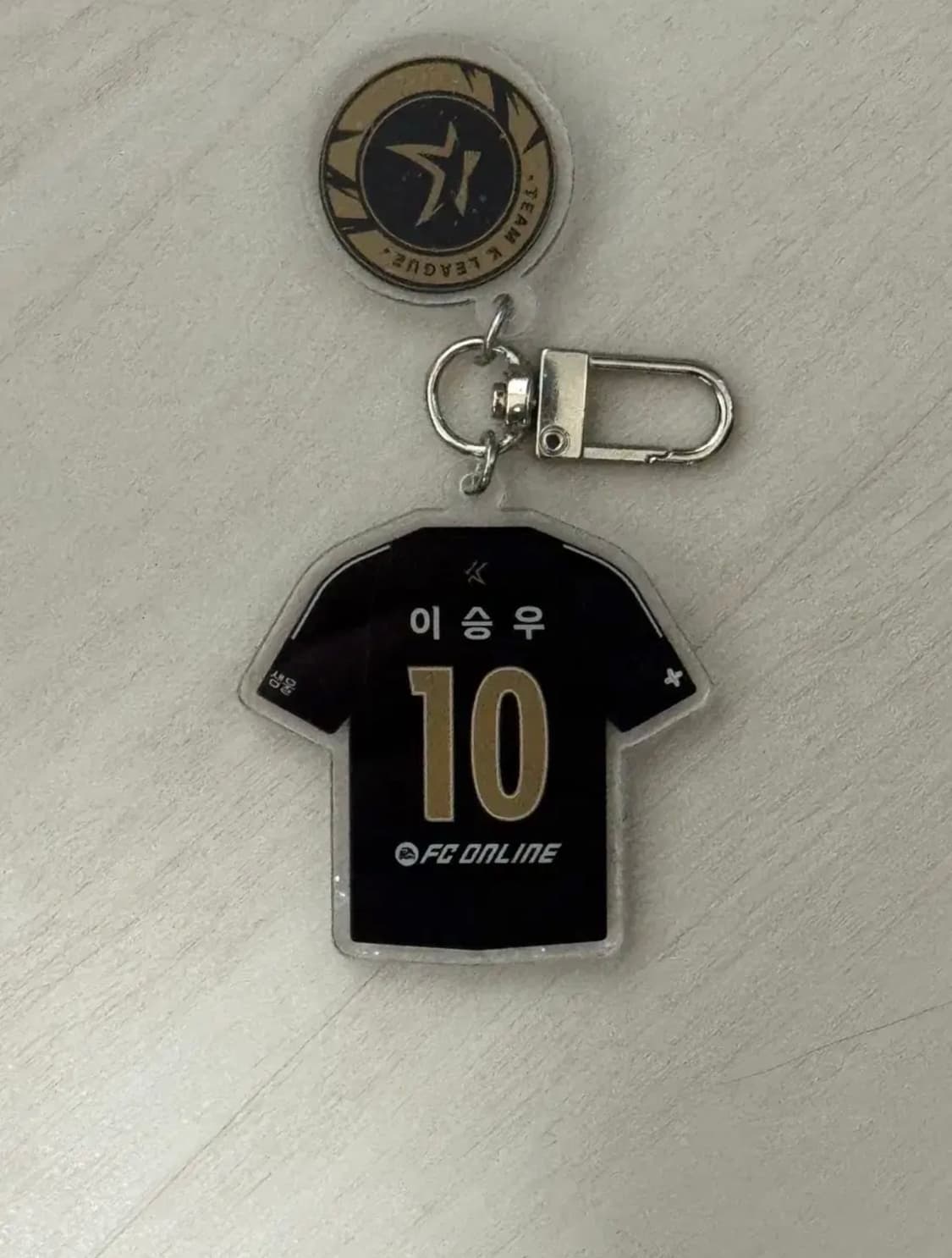 [새상품]팀k리그 이승우 유니폼 키링 한정판 상품이미지1