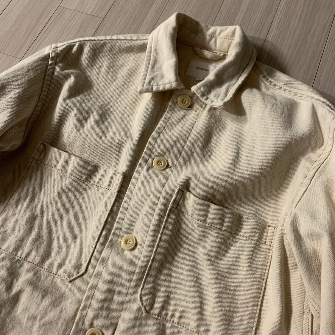 Epigram ecru jacket. 상품이미지2