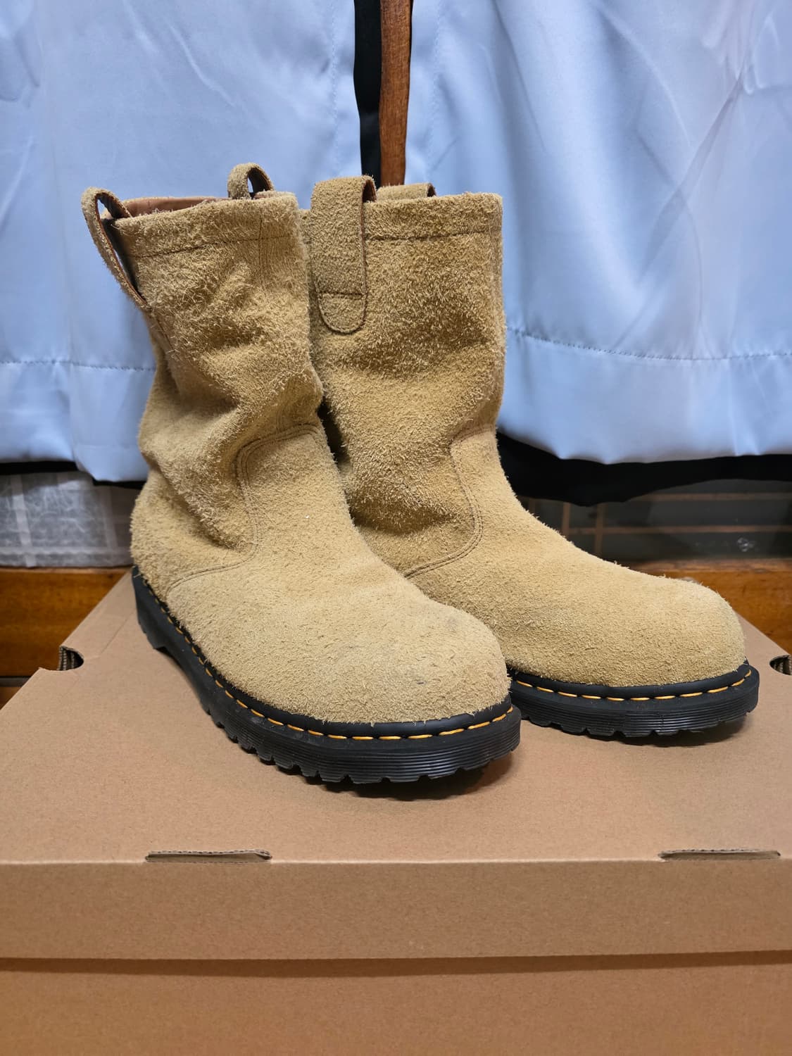 [300] 스투시 x 닥터마틴 2295 데콘 스웨이드 부츠 상품이미지1