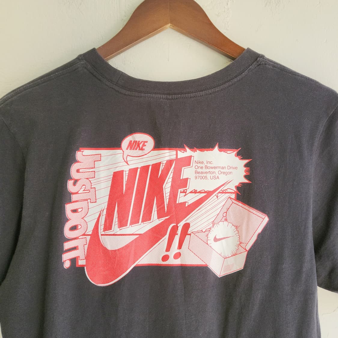 나이키 블랙 프린팅 반팔티셔츠 M사이즈 상품이미지4