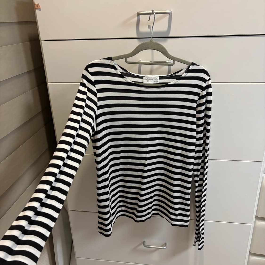 아네스베 agnès b 스트라이프 긴팔 티셔츠 상품이미지2