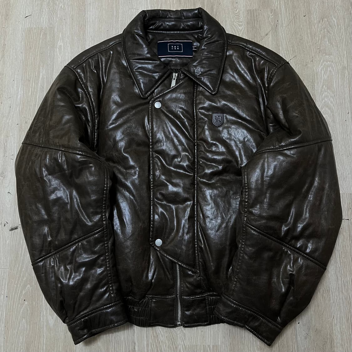 로맨틱크라운 ROMANTIC CROWN 봄버자켓 브라운 S(90) 상품이미지1