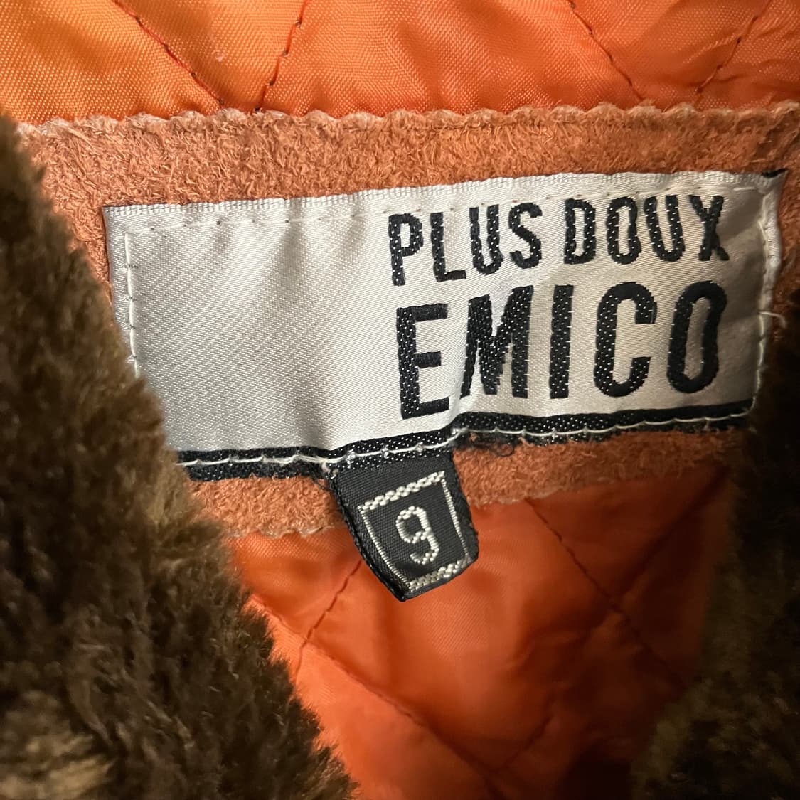 JPN VTG 빈티지 스웨이드 퍼 자켓 상품이미지3