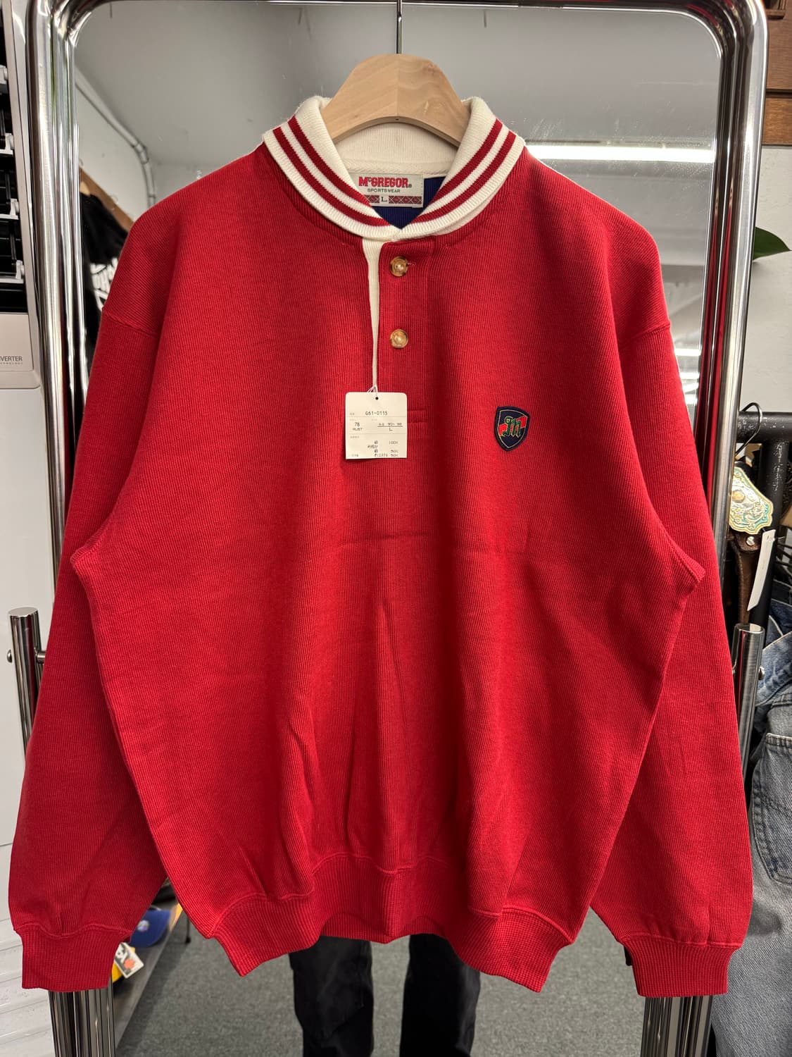 맥그리거 카라 스웻셔츠 상품이미지1