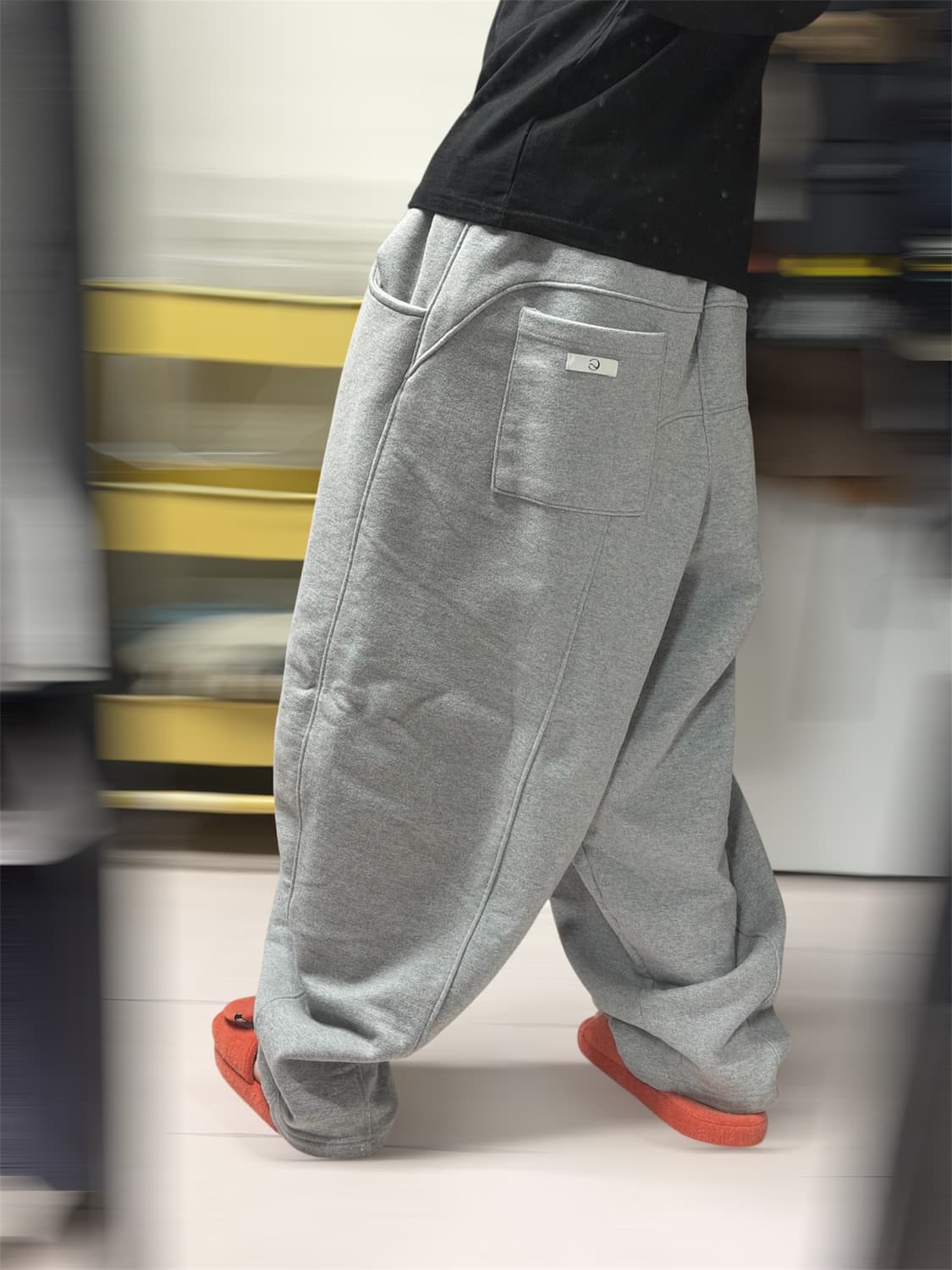 뉴치프시크 디피 벌룬핏 스웻팬츠 [gray] 상품이미지5