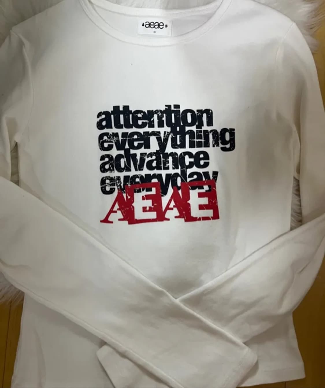 aeae 에이이에이이 ATTENTION L/S 상품이미지2