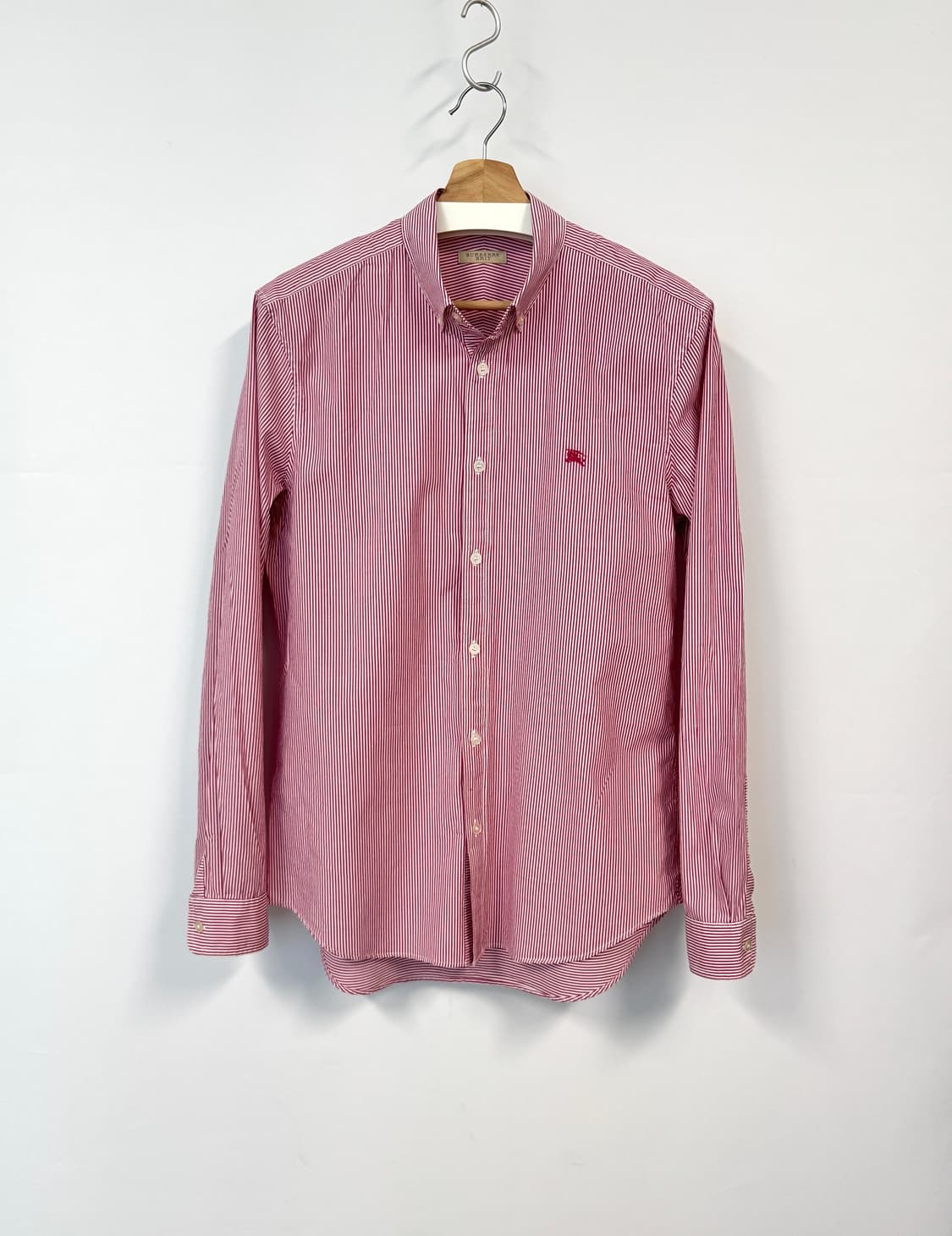 BURBERRY BRIT 버버리 브릿 레드 스트라이프 셔츠 L 상품이미지1