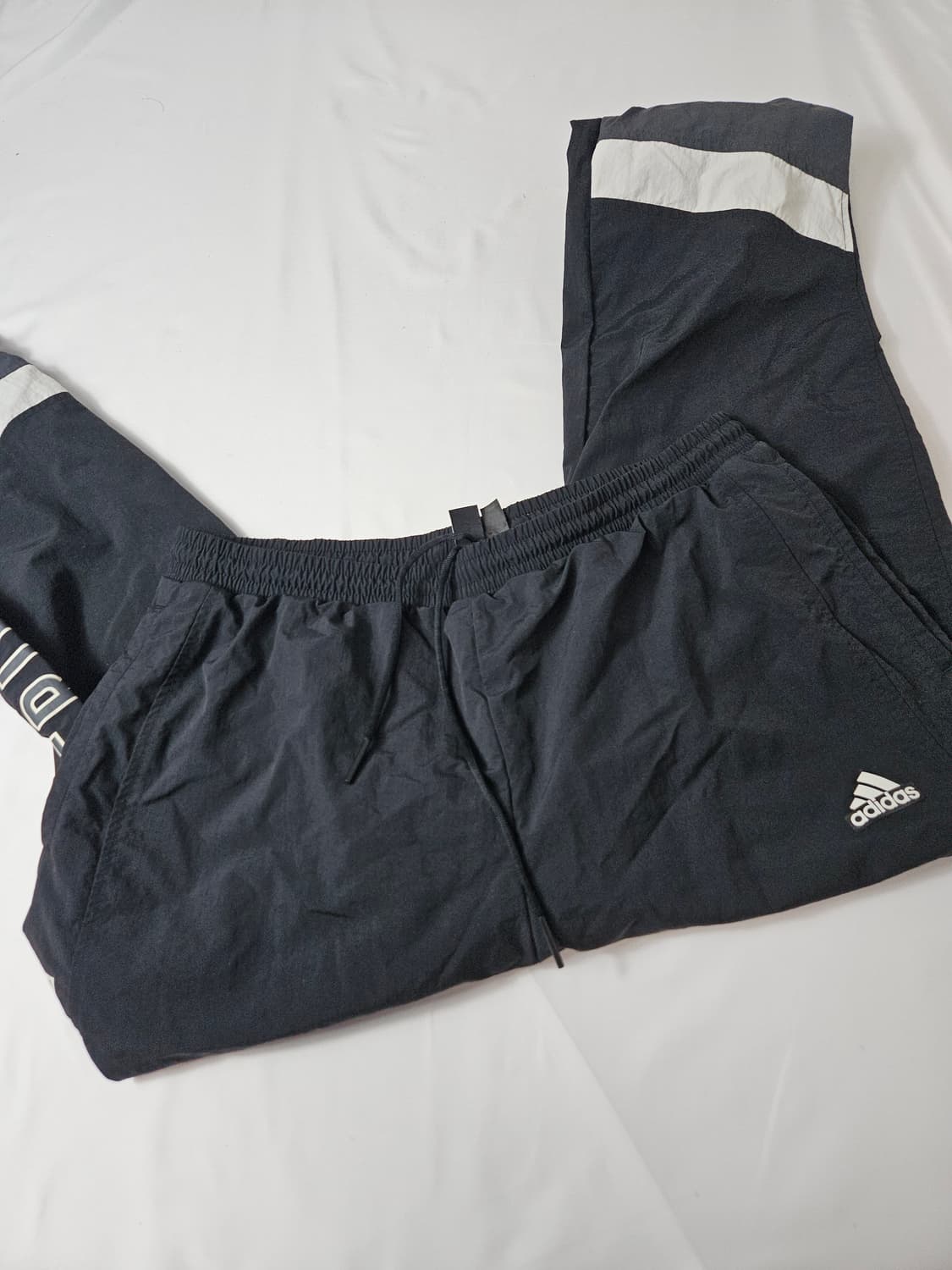 아디다스 루즈핏 우븐 조거팬츠 바지 커프트 트레이닝 XL 상품이미지3