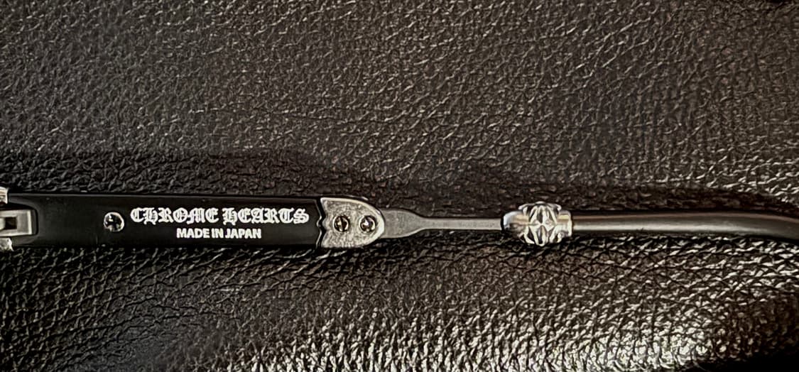 크롬하츠 덕버터 맷블랙 MBK 안경 상품이미지10