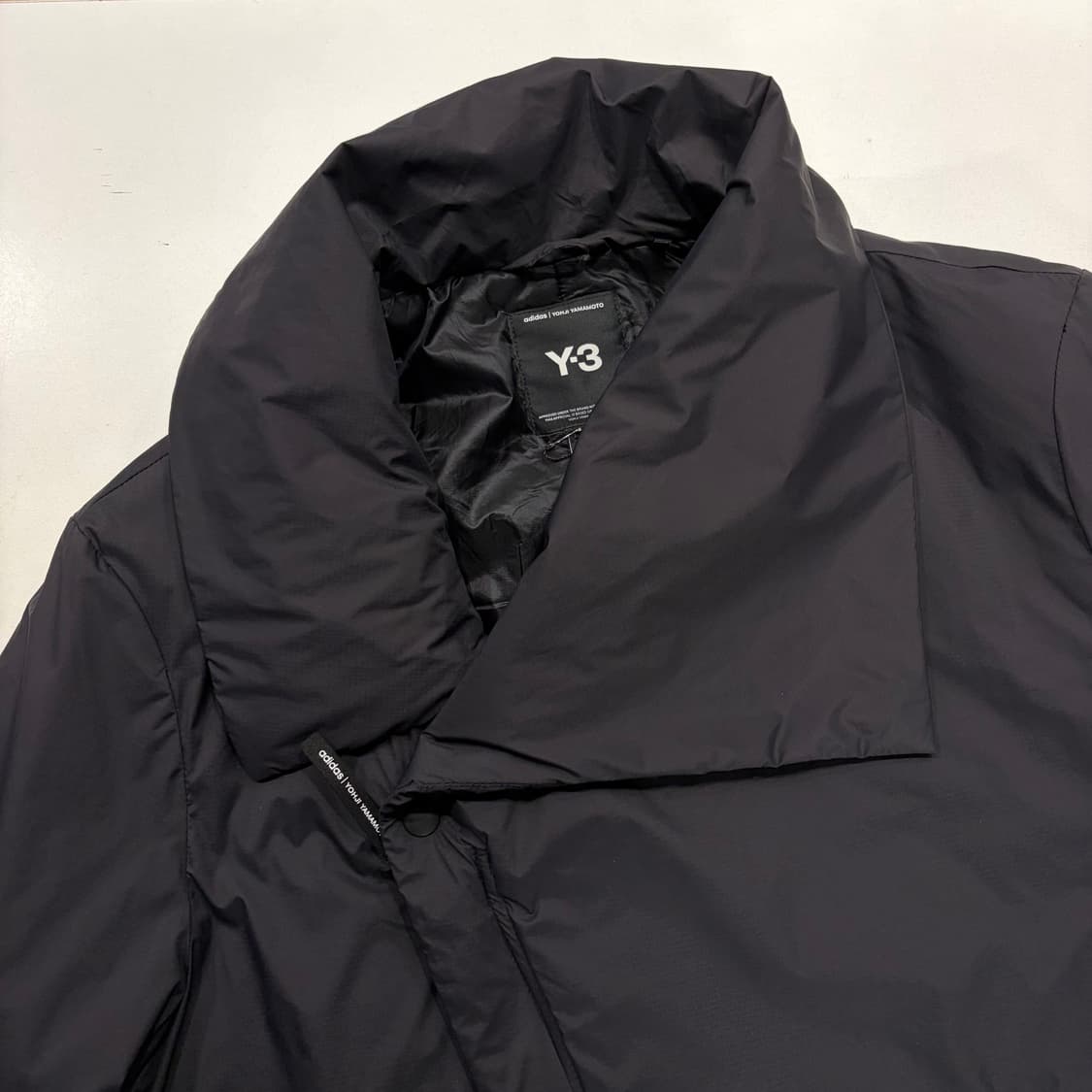 [L] 24FW 아디다스 Y-3 블랙 퍼텍스 롱 패딩 코트 B698 상품이미지4