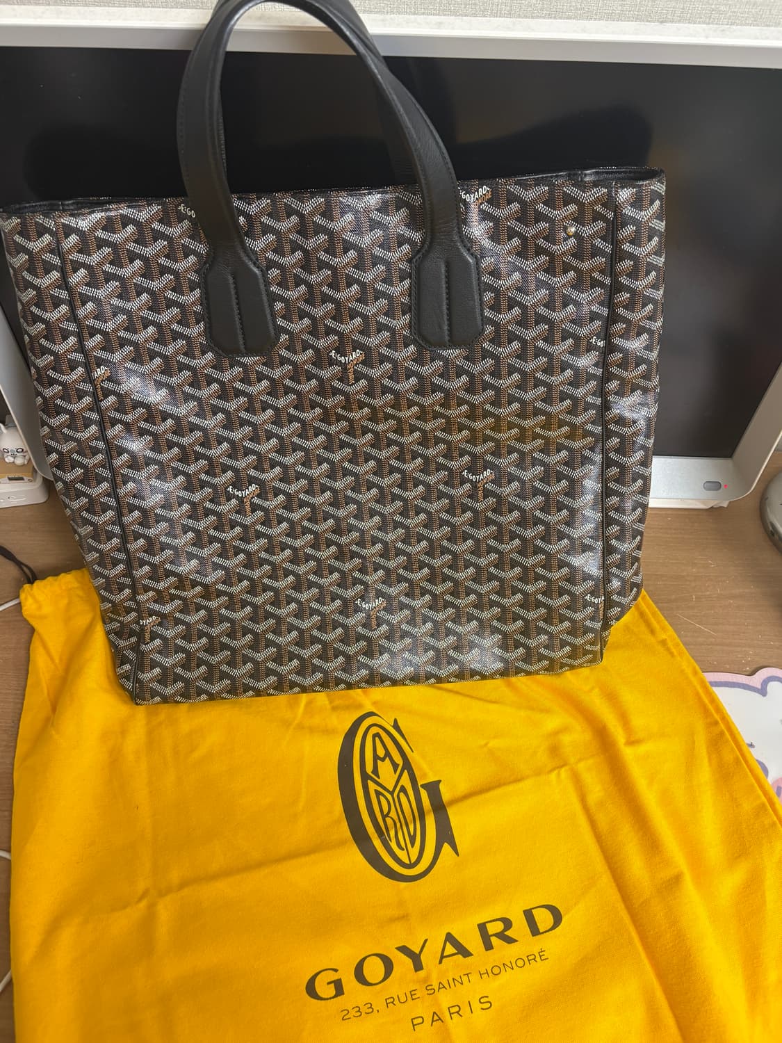 고야드 볼테르 백 블랙 상품이미지1