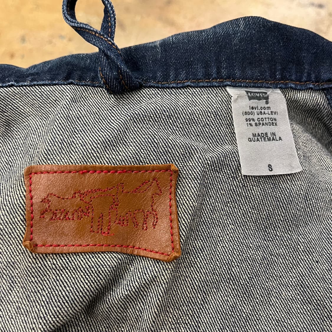 [정품/S] 리바이스 데님 블레이저 자켓 b16 상품이미지5