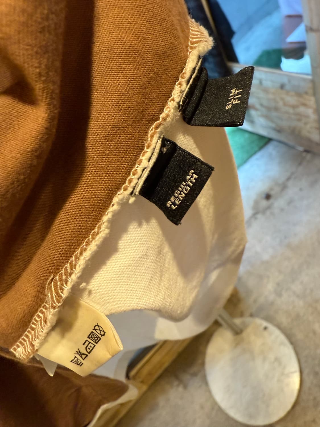 닐바렛 번개 패턴 배색 반팔 티셔츠 상품이미지3