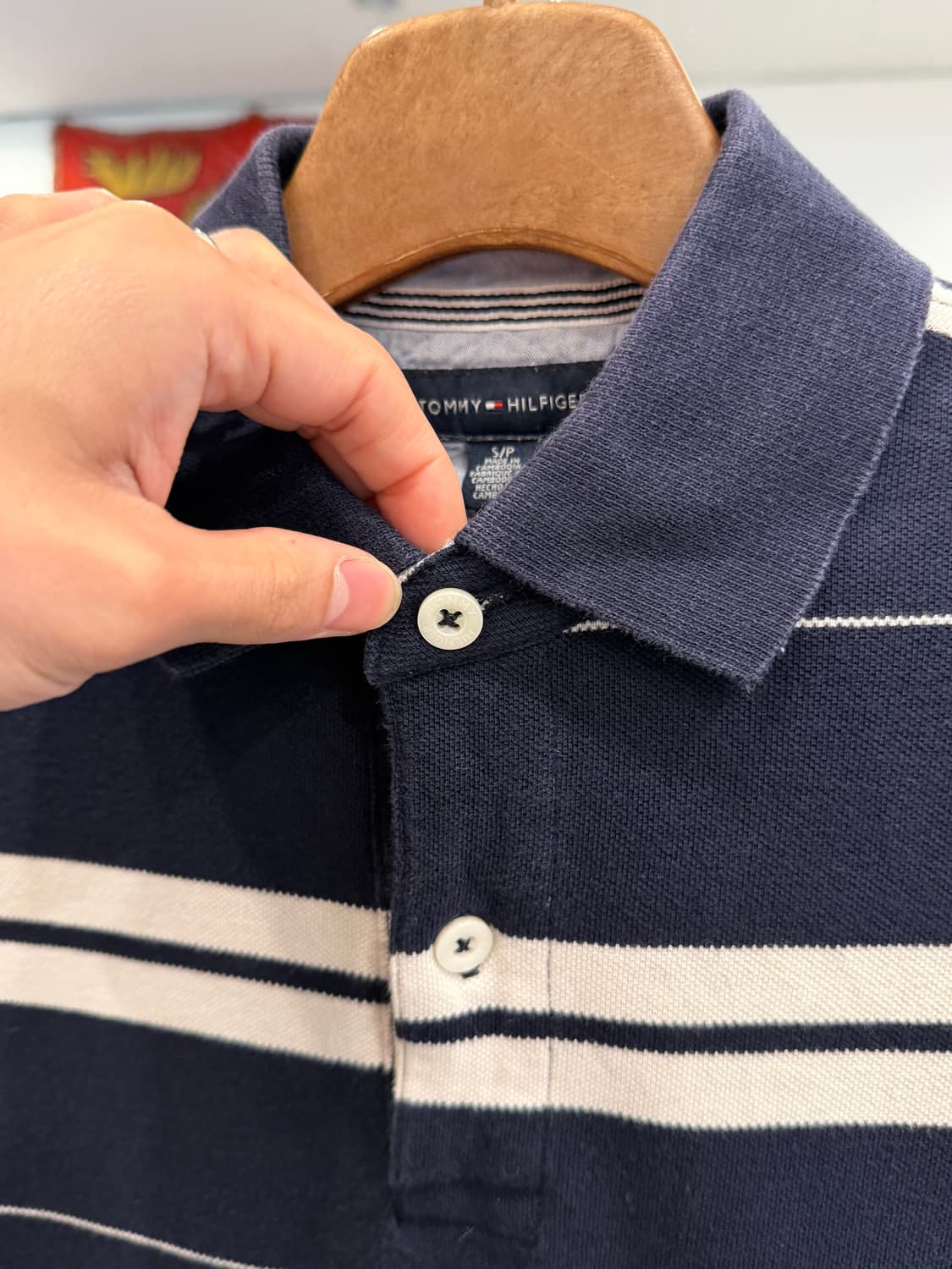 Tommy Hilfiger 타미힐피거 스트라이프 pk 반팔 티셔츠 상품이미지3