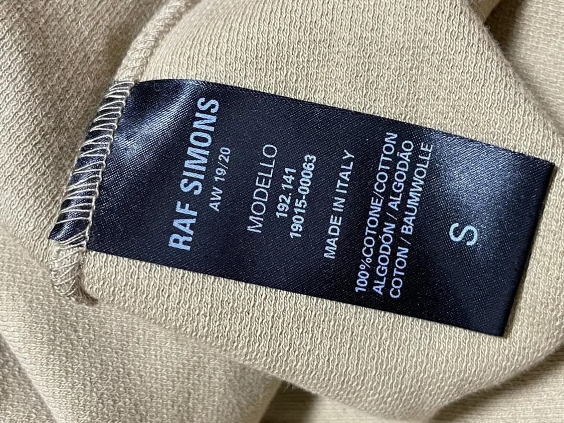 라프 시몬스 19AW 롱슬리브 폴로 상품이미지4