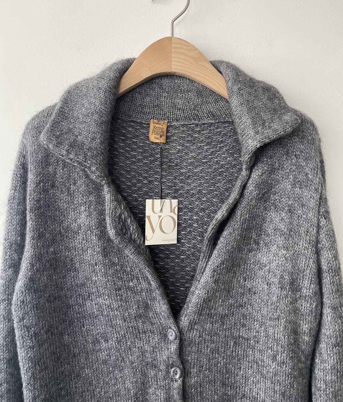 vintage mohair blend cardigan 상품이미지2