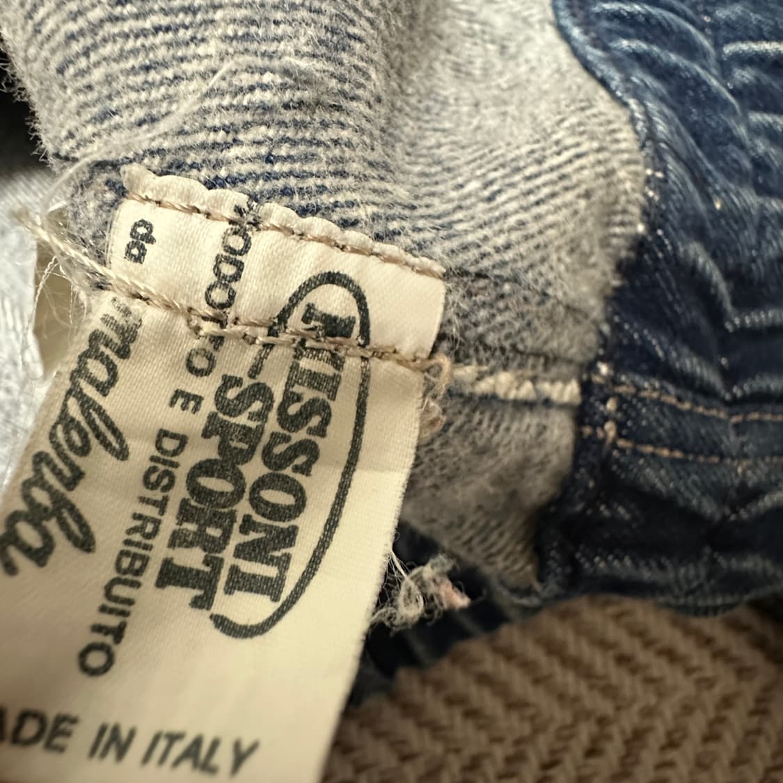 MISSONI sport italy made denim jacket 상품이미지5