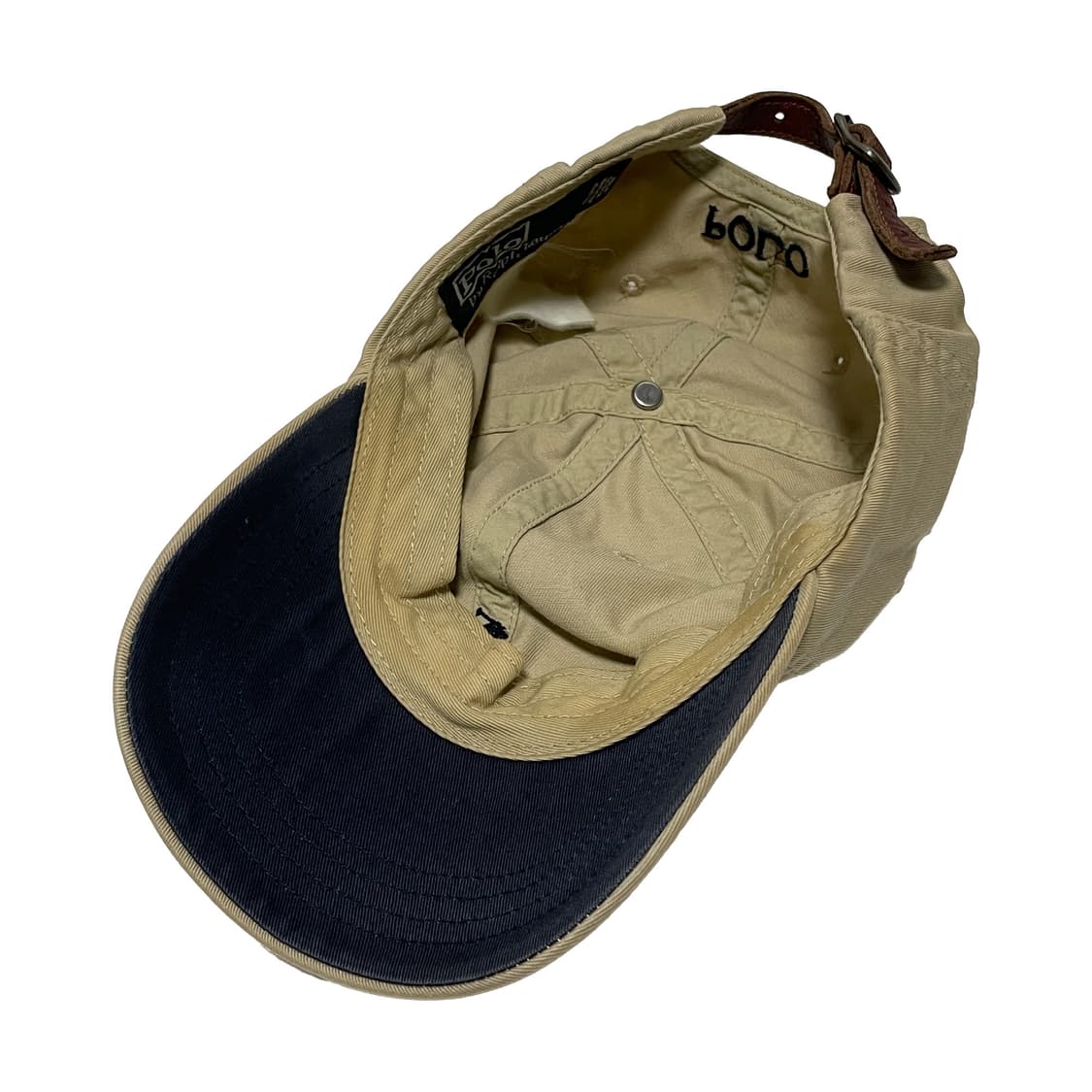 폴로 랄프로렌 베이지 볼캡 모자 상품이미지5