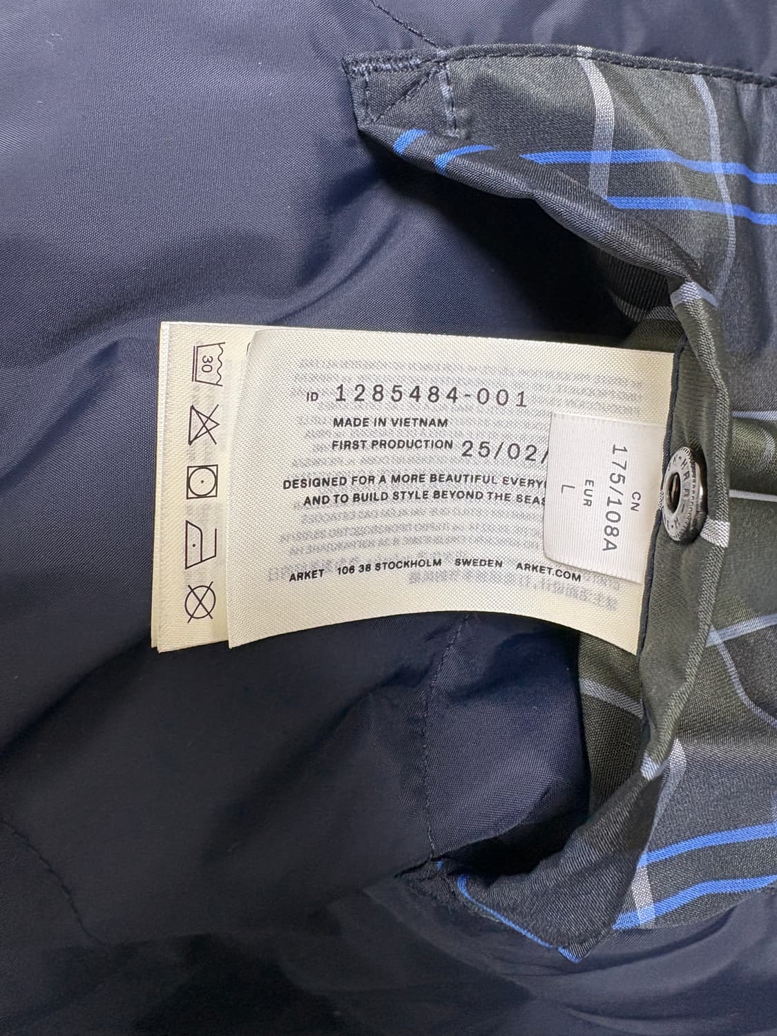 바버 아르켓 콜라보 다운 파카 퀄팅 자켓 패딩 L 상품이미지4