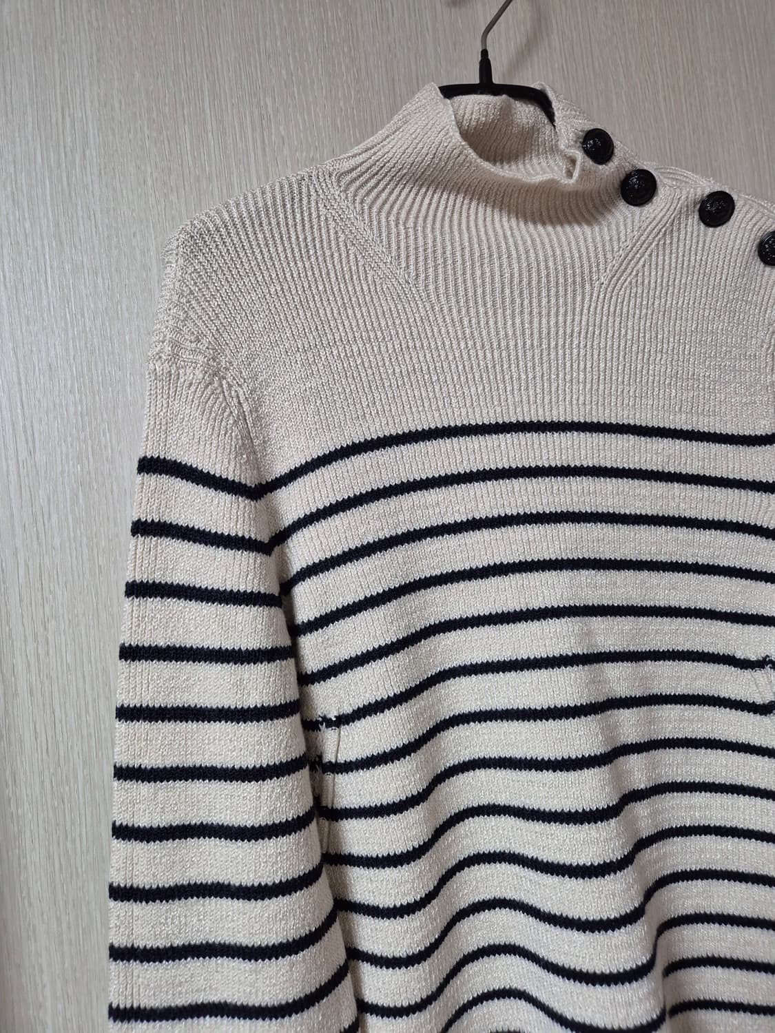 (정품) 쟈딕앤볼테르 니트 스웨터 하이넥 스프라이트 상품이미지3